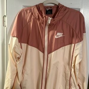 Plus Size Pink Nike Windbreaker